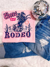 Coors Rodeo Western Graphic Tee: Ash