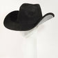 Wide Brim Suede Rhinestone Studded Western Cowboy Hat: IV