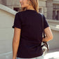 Camouflage Football Bow Tee