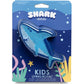 3D Packaged Crew Socks - Kids - Smiley Shark - Deep Blue