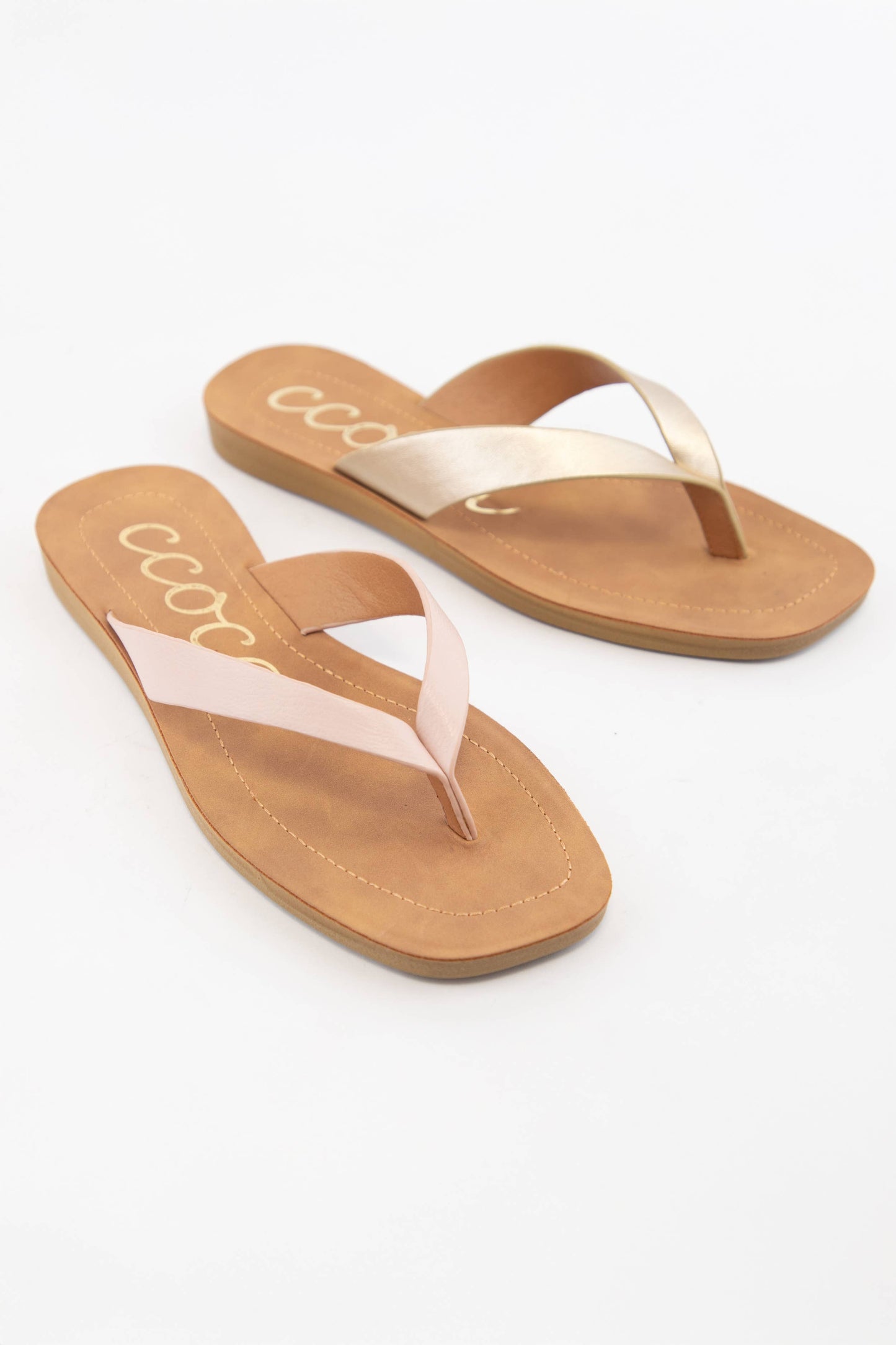 SIA MINIMAL STRAP DESIGN FLIP FLOP THONG SANDALS