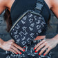 Black Brand Crossbody Bag
