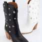WEEKLY DEAL STAR STUD EMBELLISHED WESTERN BOOTS