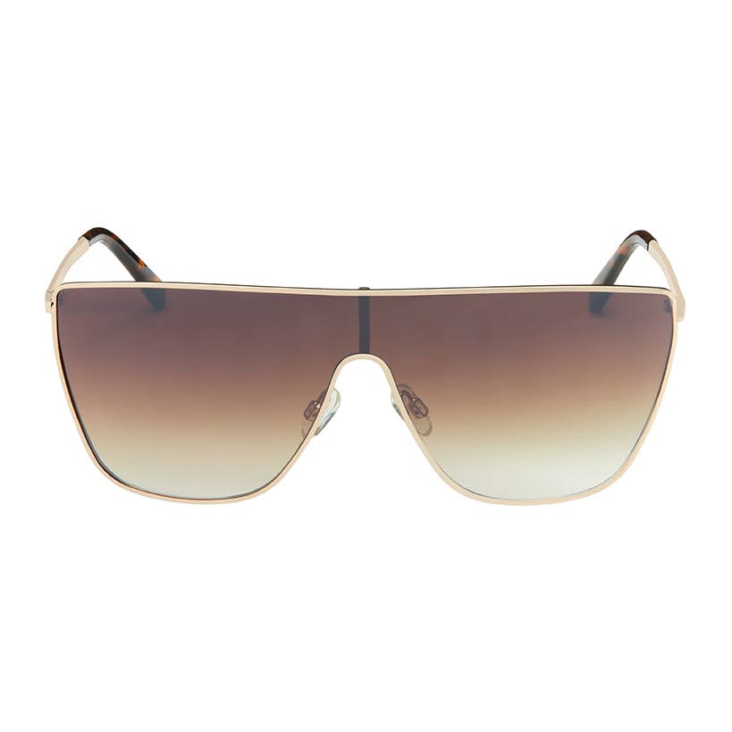 1235 - Jade- Single Lens Shield Sunglasses