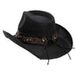 Heart Bling Rhinestone Belt Ombre Straw Cowboy Hat: Beige