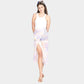 Tie Dye Beach Cover Up Midi Wrap Skirt