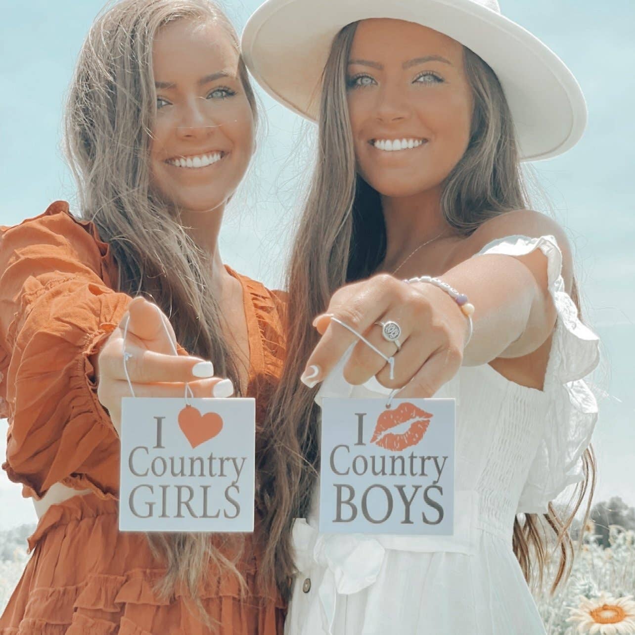 I Love Country Boys Air Freshener