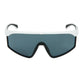 1252 Shields-Wrap Mirror Lens Sunglasses