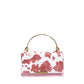 Cow Print Ring Handle Top Handle Bag