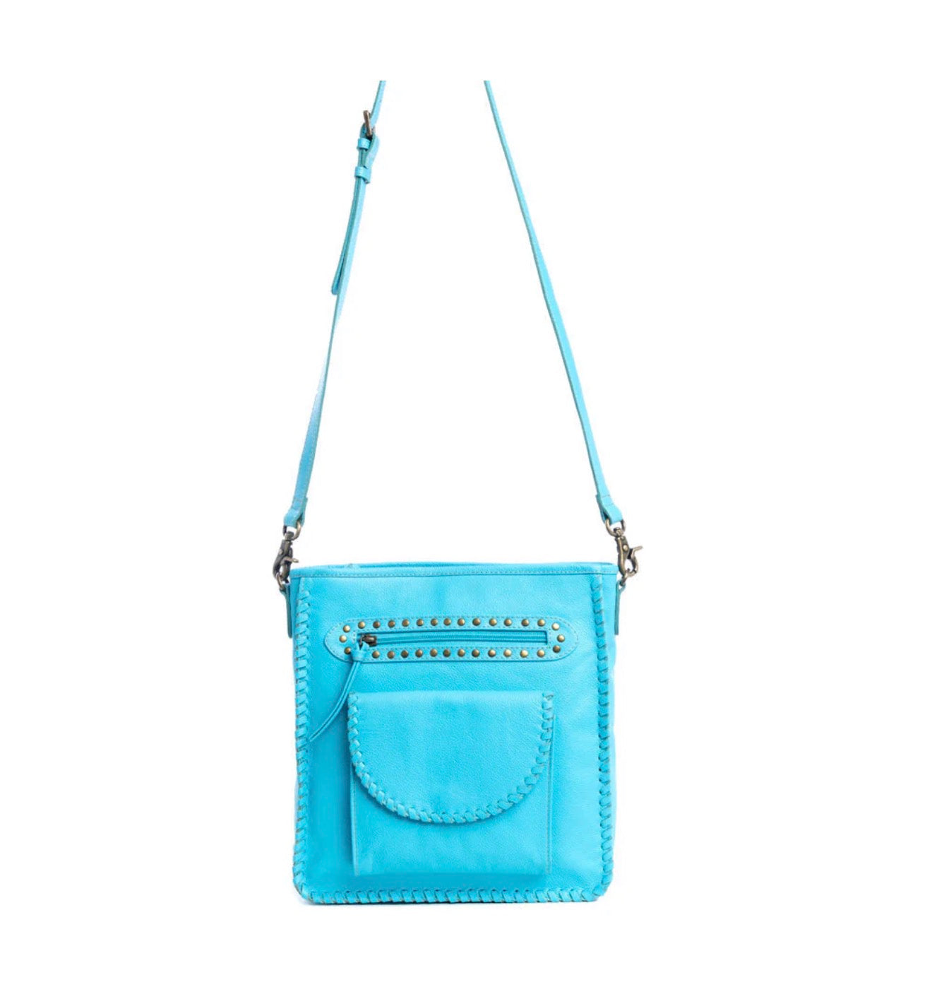 NINNEKAH LEATHER BAG.