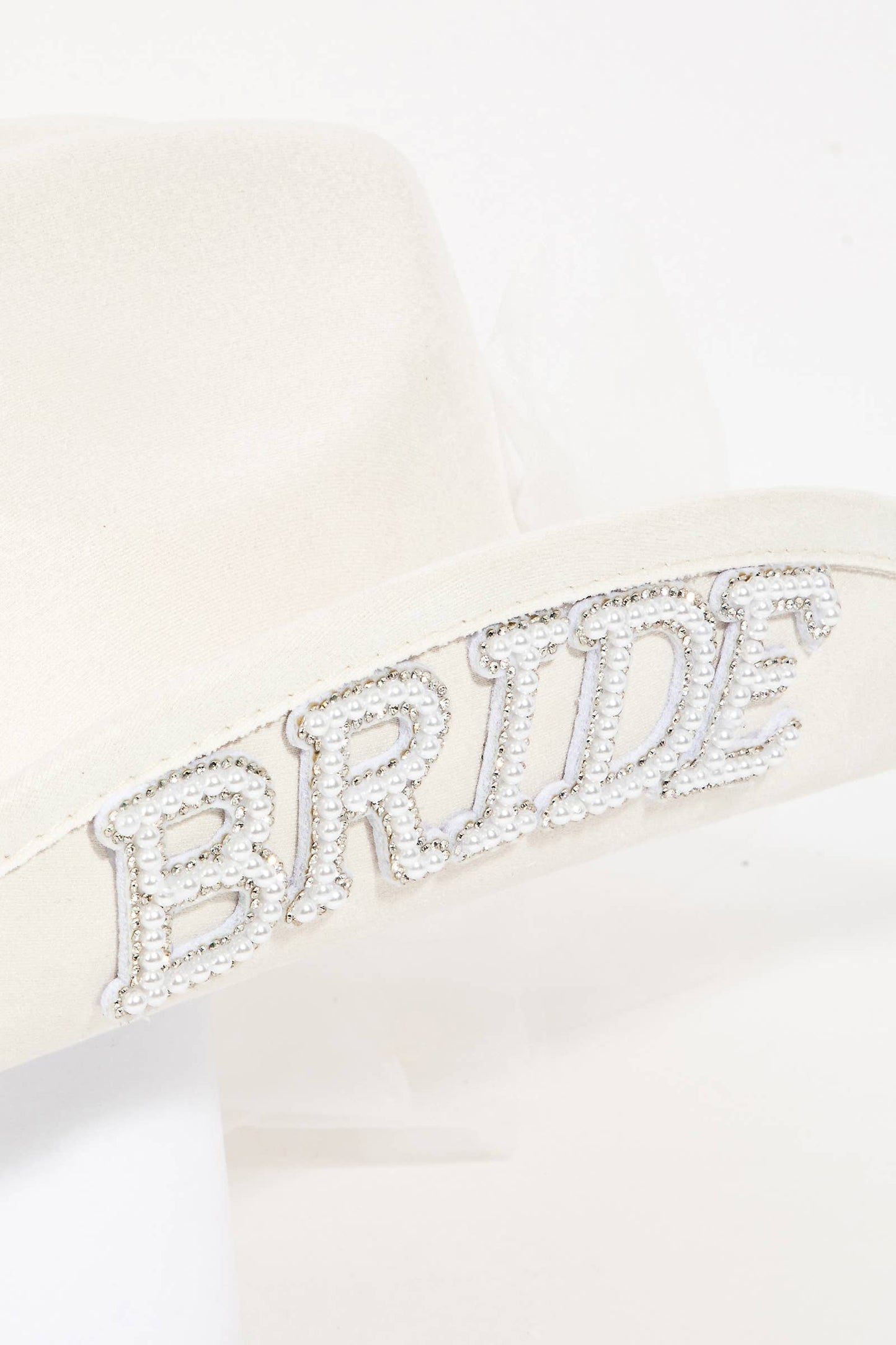 Bride Veil Cowboy Hat: IV