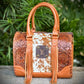 LV Cowhide Leather Speedy Bag Western Rodeo