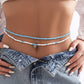 Simple Beaded Shell Waist Chain DPJYD18: 1