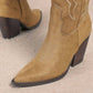 ABBY: Khaki Cowgirl Boot