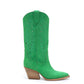 OLIVIA: Light Blue Cowgirl Boot