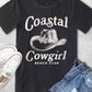 COASTAL COWGIRL BEACH CLUB WOMEN'S VINTAGE GRAPHIC TSHIRTS: TEABERRY
