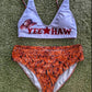 Yeehaw Tooled Leather Print Bikini