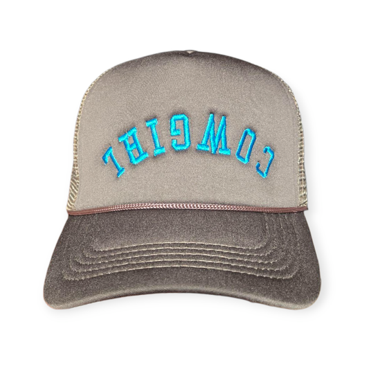 Cowgirl Upside Down Trucker Hat