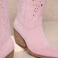 OLIVIA: Light Blue Cowgirl Boot