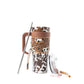 Wide Wyoming Tumbler In Brown and White: WITH TOOLING