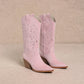 OLIVIA: Light Blue Cowgirl Boot