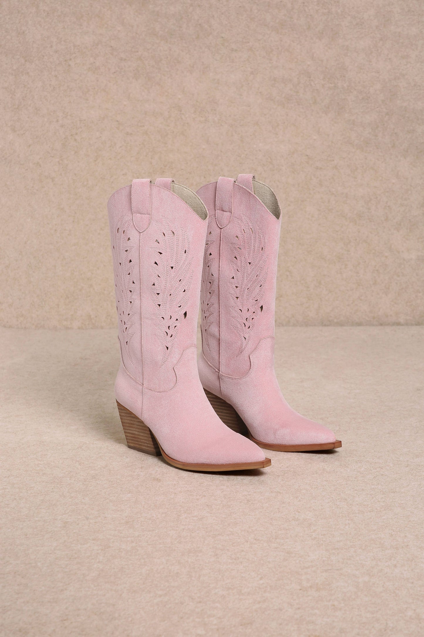 OLIVIA: Light Blue Cowgirl Boot