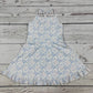 Flower Bow Print Girls Athletic Dresses