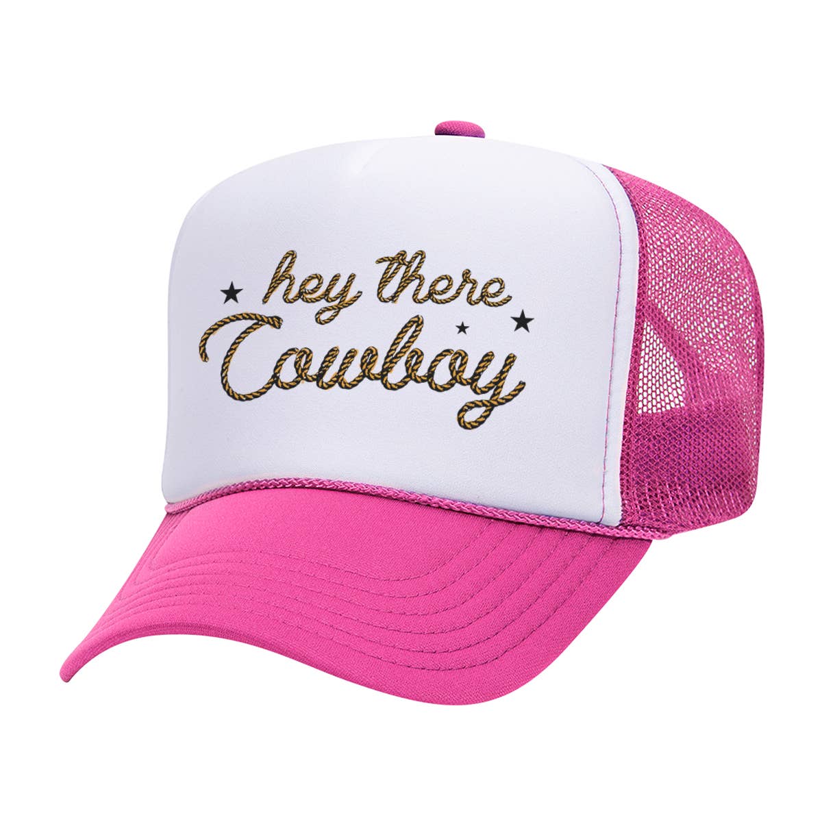 Hey There Cowboy Trucker Hat