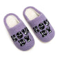 Indoor / Outdoor Slippers - Cow Print "Howdy"