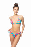623149-FLORAL TRIANGLE TIE BIKINI SET
