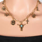 Assorted Western Bull Charm Necklace