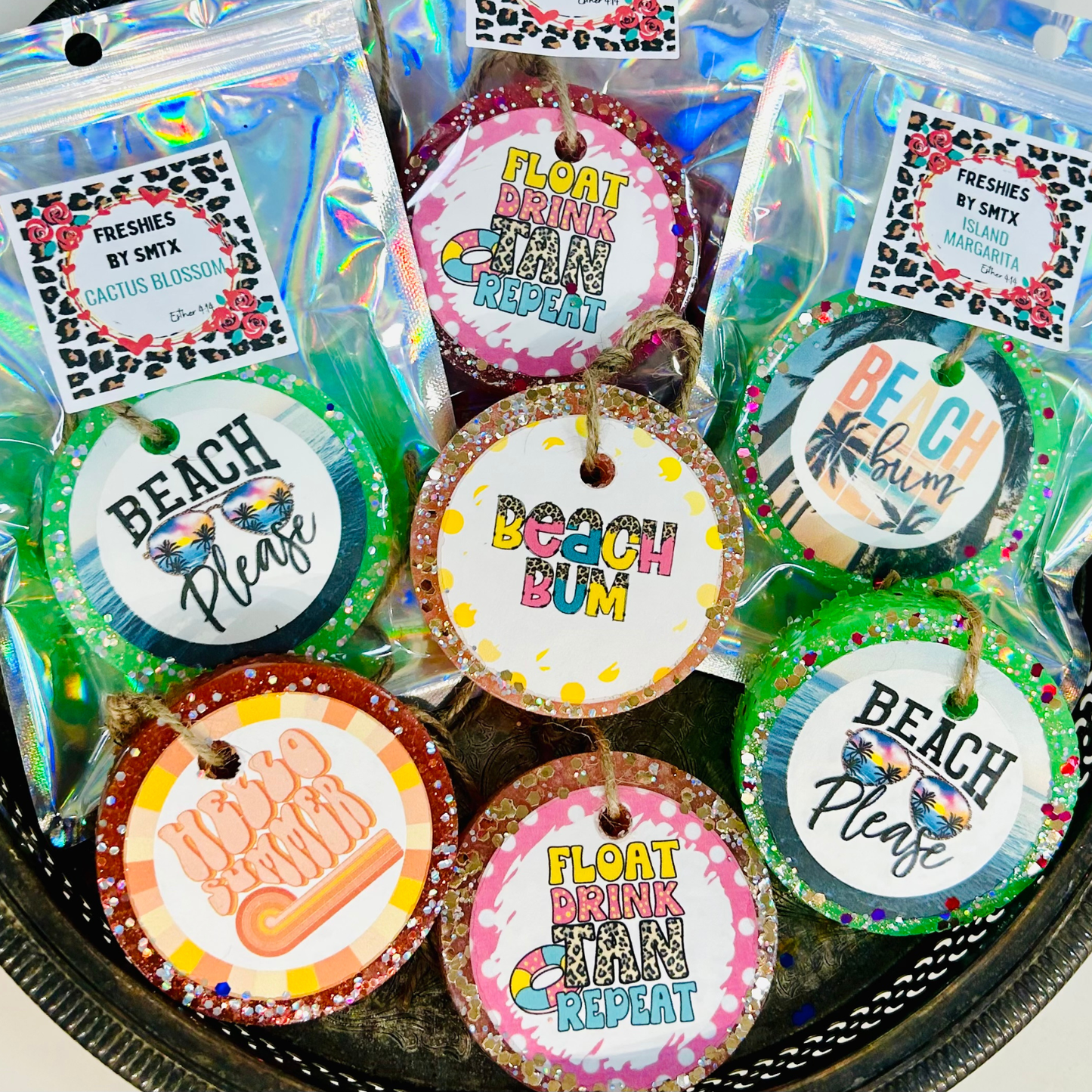 Wholesale Car Freshies - BEACH PLEASE Summer Collection