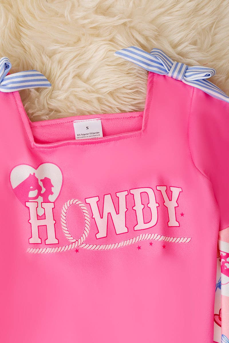 Howdy bell sleeve top and bell bottoms. OFG53462