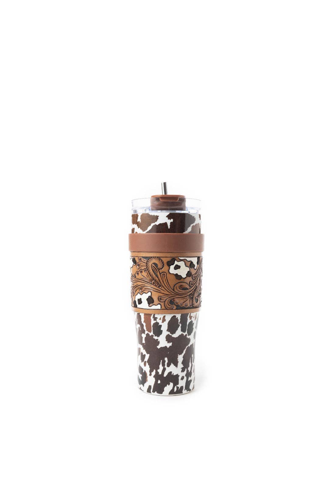 Wide Wyoming Tumbler In Brown and White: WITH TOOLING