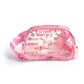 Adjustable Belt Bag - Western Rodeo Cowgirl - Clear & Pink