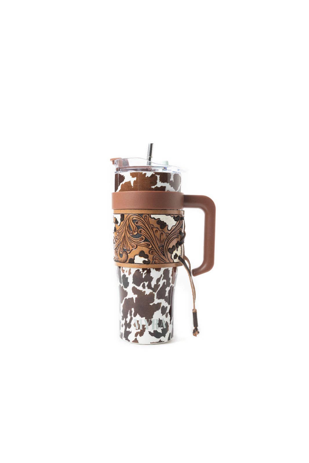 Wide Wyoming Tumbler In Brown and White: WITH TOOLING