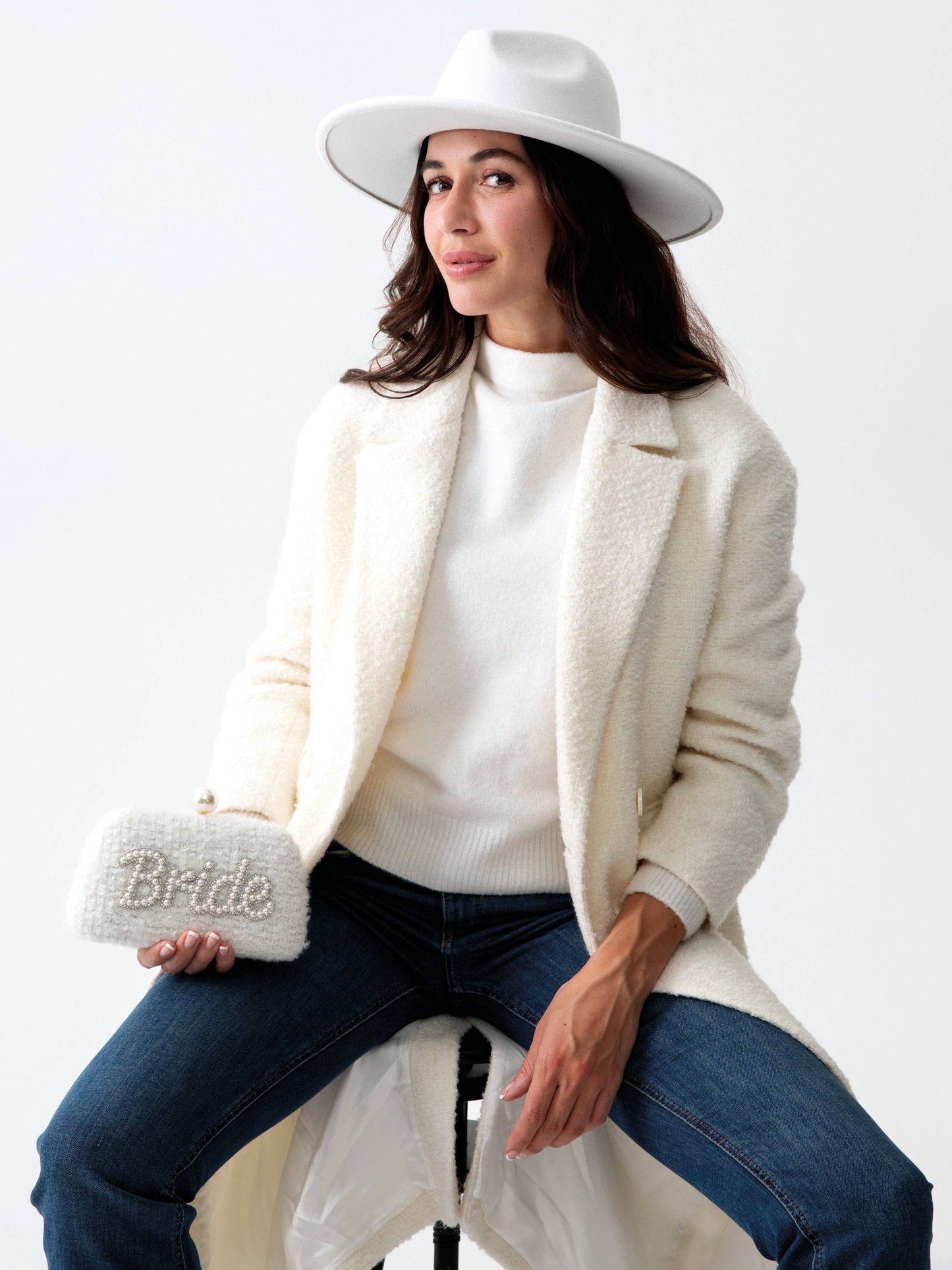 "BRIDE" MINAUDIERE, SNOW