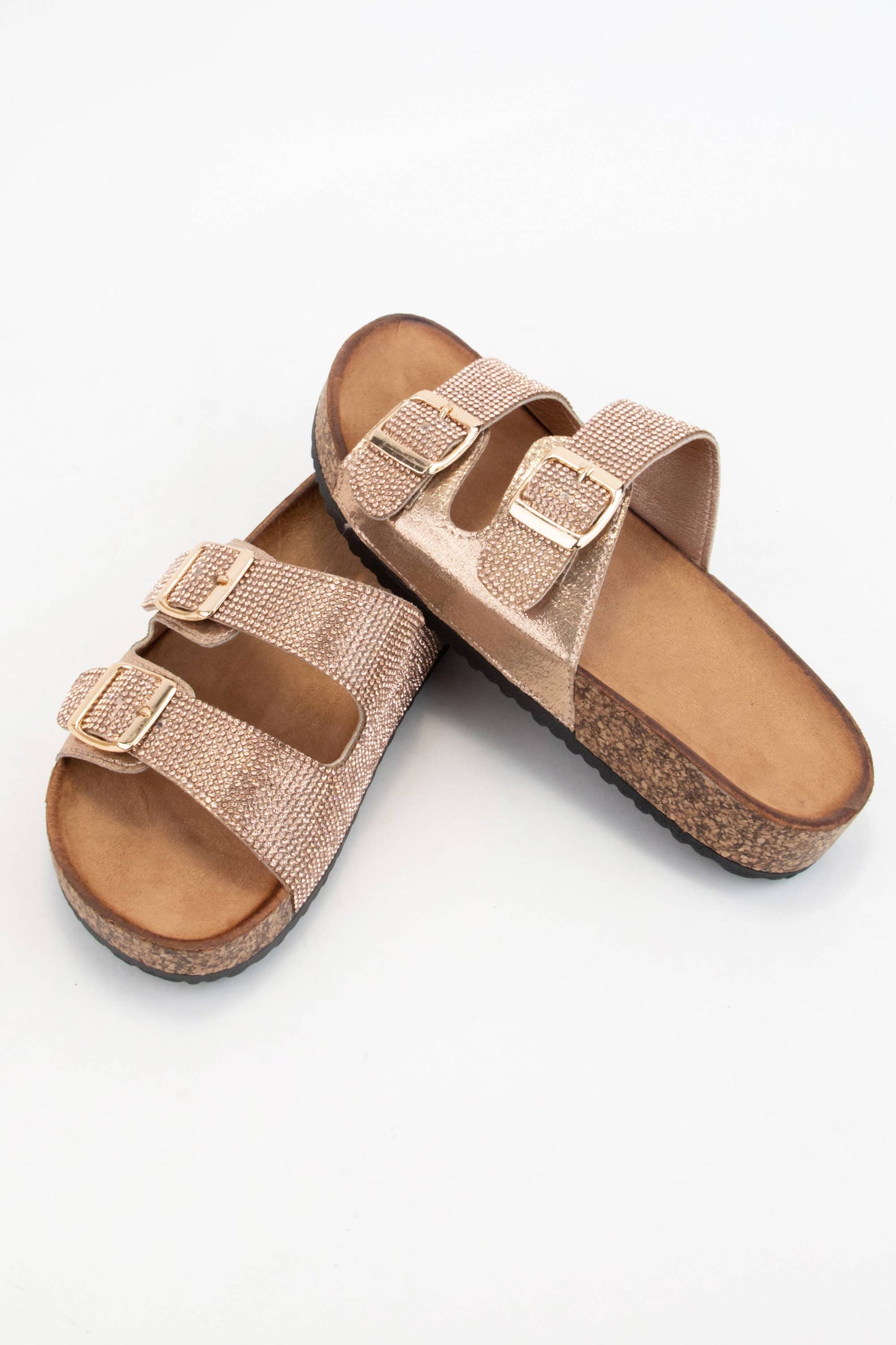 JEWELED BIRKENSTOCK SLIDE