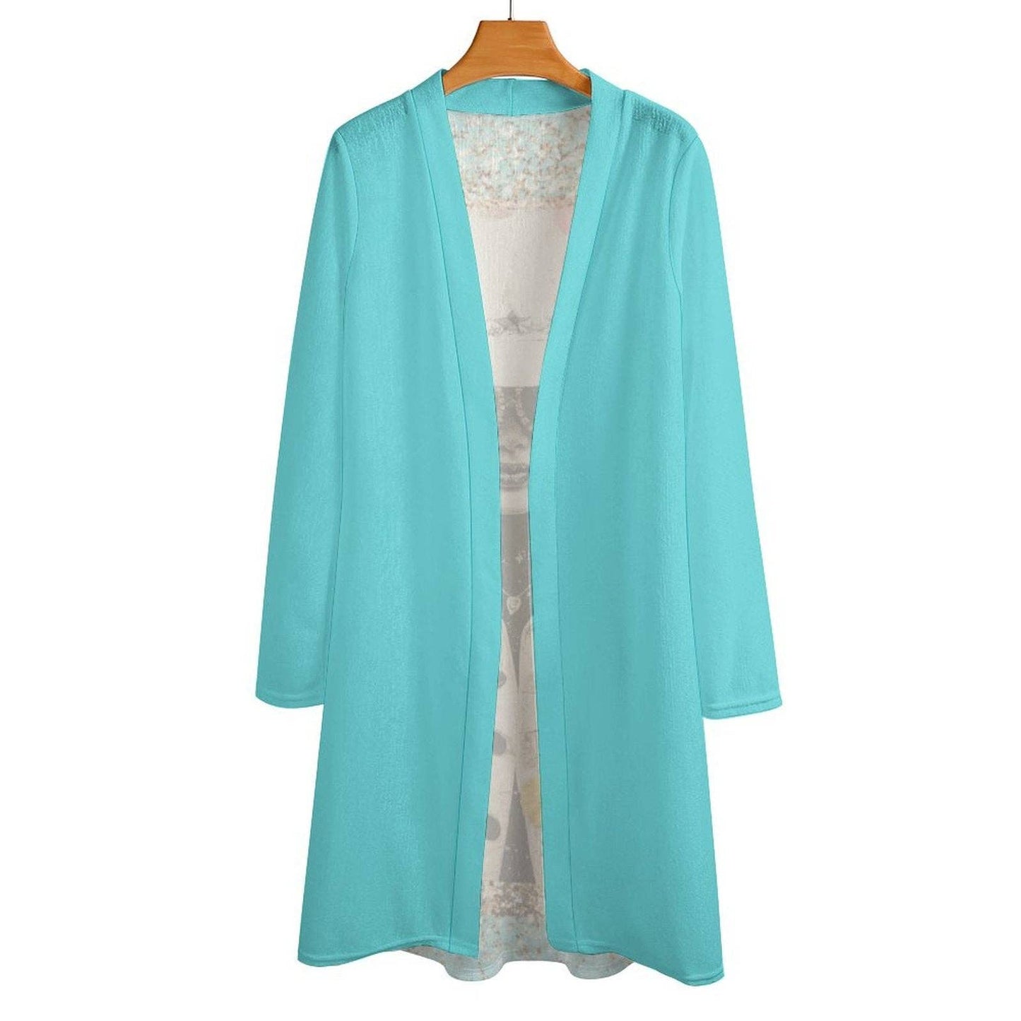 Baha Ranch Retro Pop Western Groovy Cowgirl Lightweight Cardigan