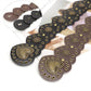 Boho Heart Wide Waist Western Leather Belt