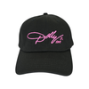 Dolly XoXo Dad Hat: Black/Pink