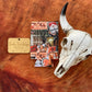 Western Graphic Slim & Regular Koozie: Howdy Collage / Slim