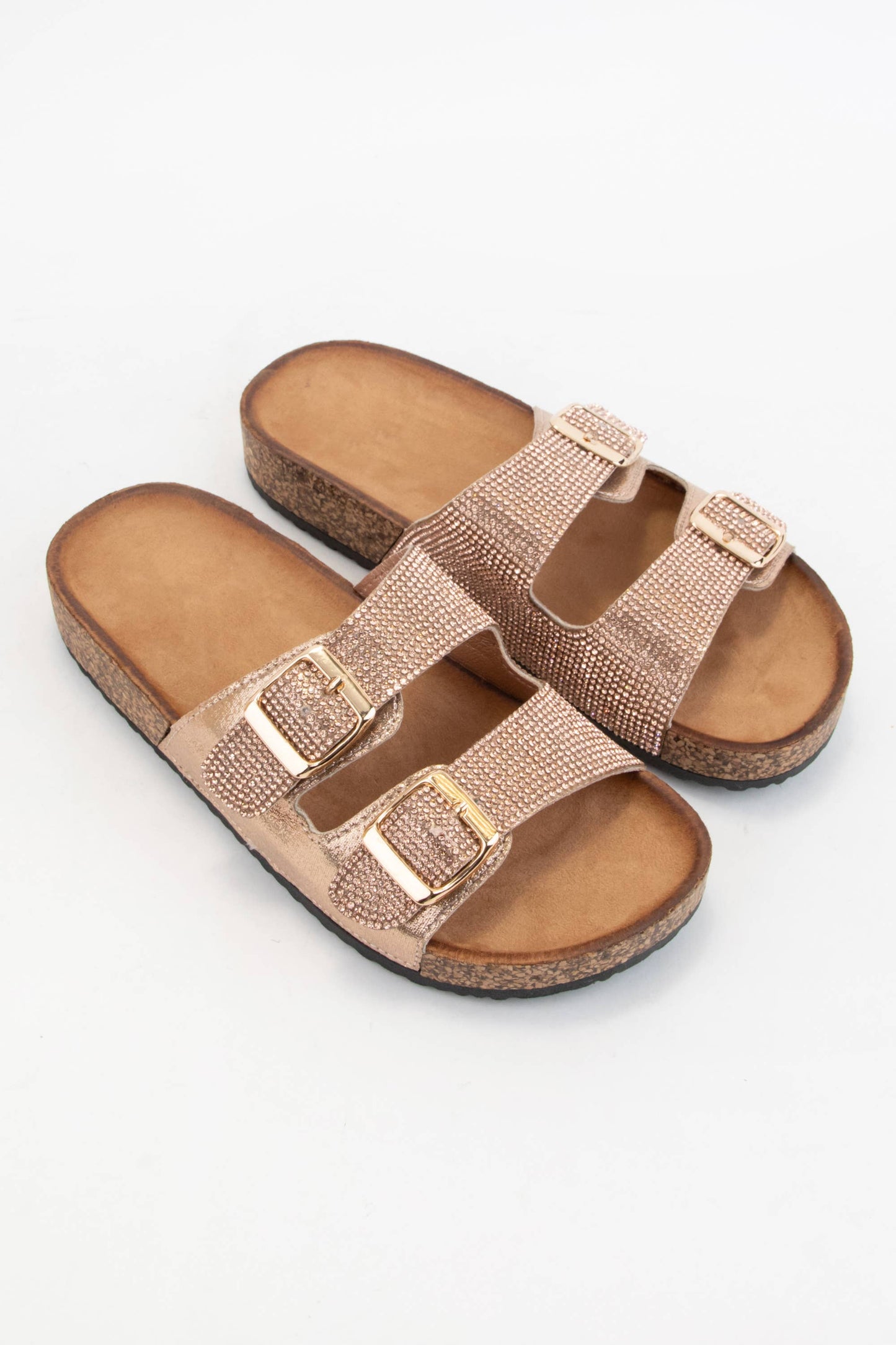 JEWELED BIRKENSTOCK SLIDE