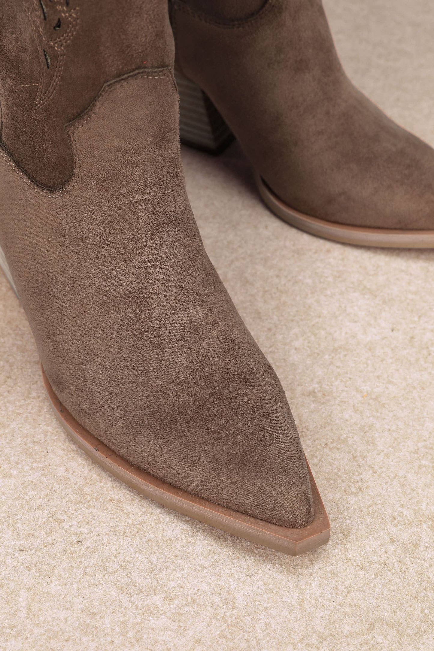 OLIVIA: Light Blue Cowgirl Boot