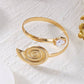 Shell Pearl Arm Cuff Bracelet