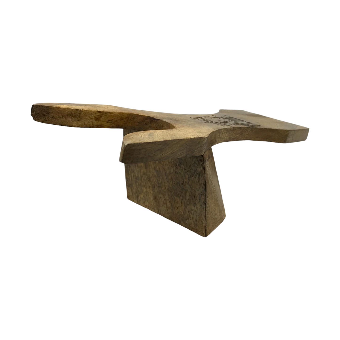 Branding Iron Laser Etched Mango Wood Bootjack