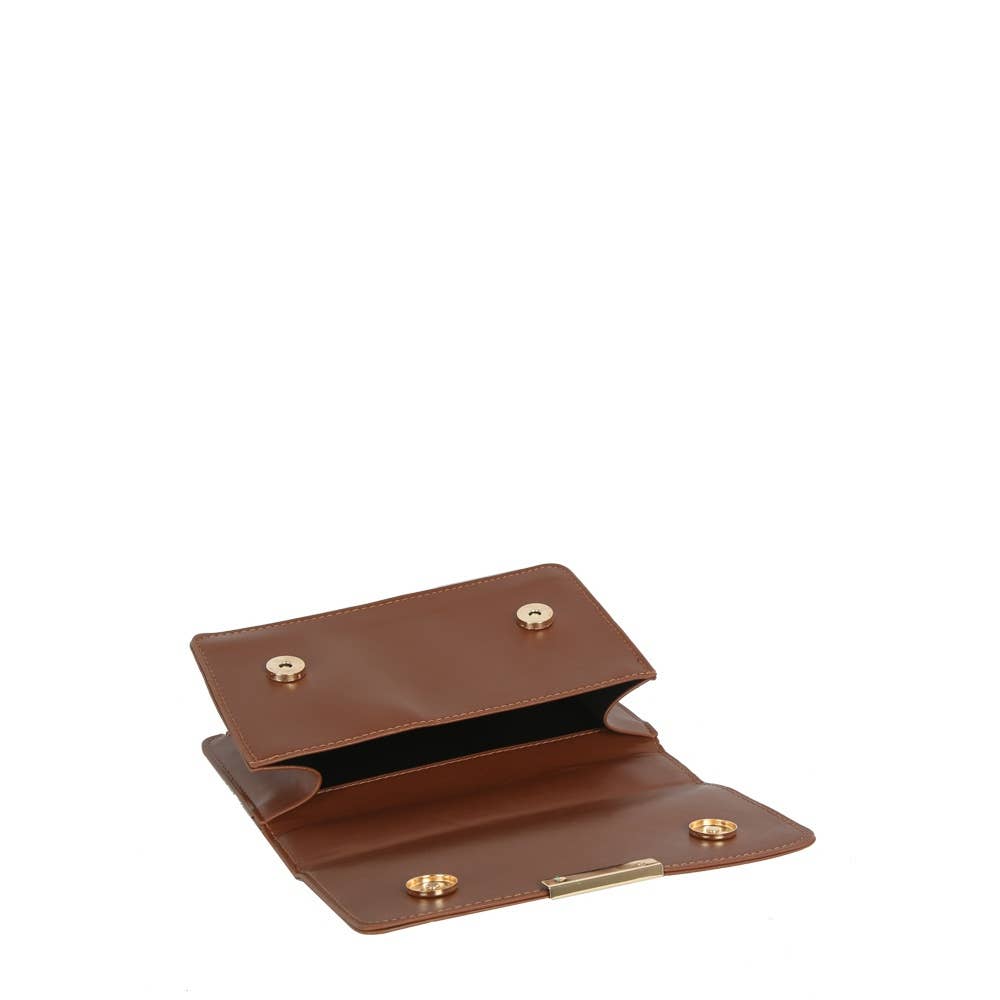 Cow Print Ring Handle Bag