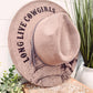 Engraved Barrel Racing Hat: Teal