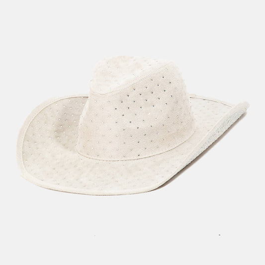 Western Studded Pattern Cowboy Hat