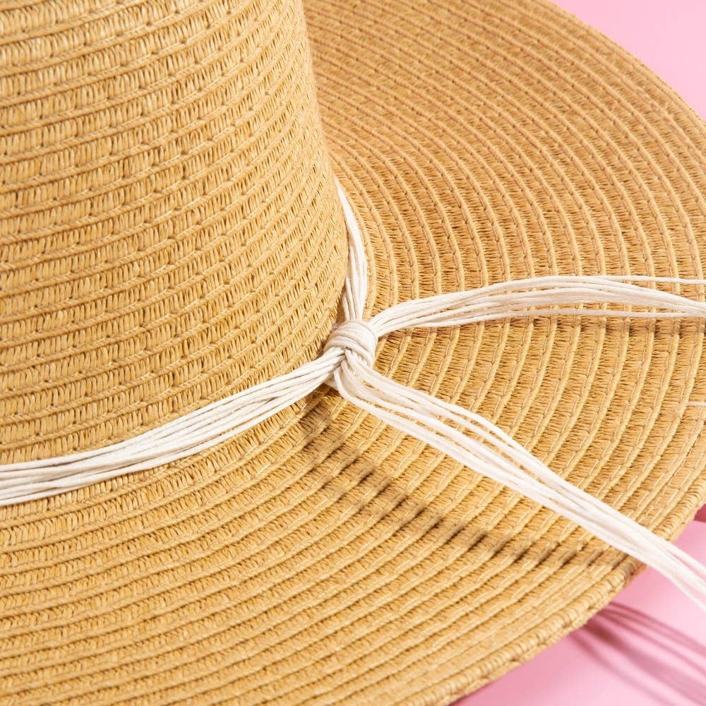 Beaded Braid sun Hat: